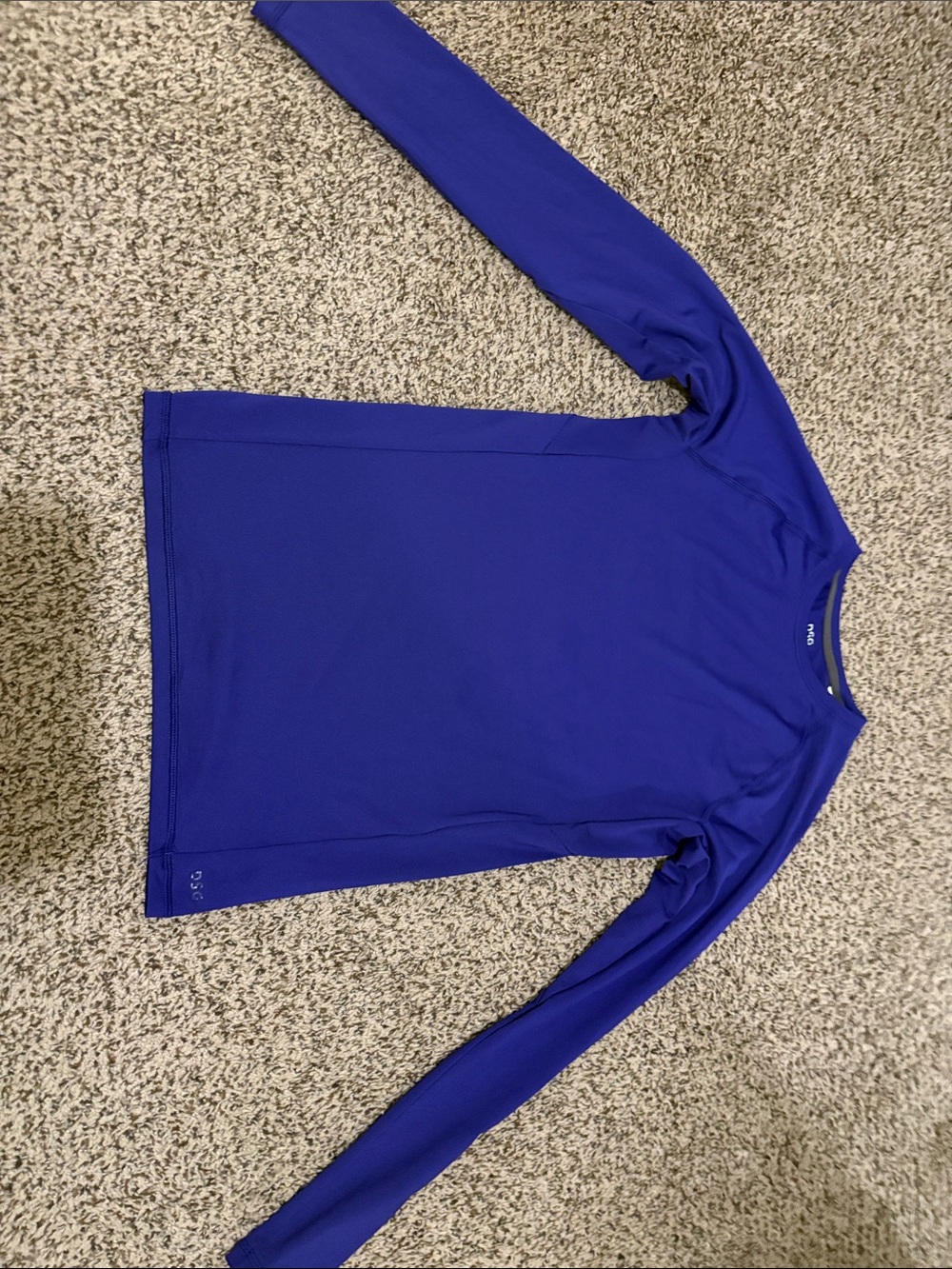 DSG boys compression long sleeve shirt Purple